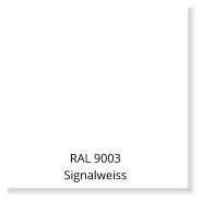RAL 9003Signalweiss